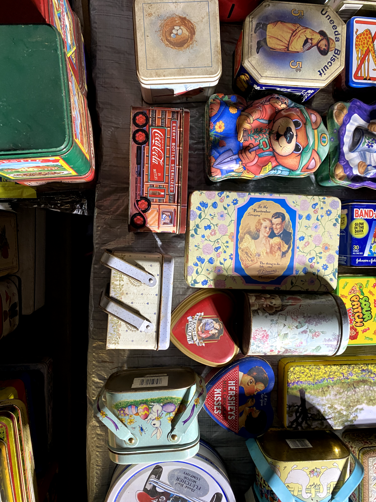 VINTAGE SMALL & MEDIUM ADVERTISING TINS CANISTERS ***YOU PICK***