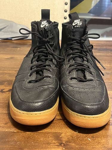Nike Air Force 1 Mid '07 Triple Black 2021 for Sale