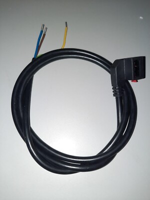 1x FACON Pumpenkabel 1m Stecker Verriegelung 3 polig Typ PR261