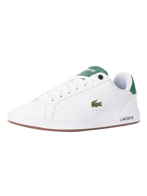 

Мужские кожаные кроссовки Lacoste Graduate Pro 123 2 SMA, белые, Белый, 745SMA0097Y37