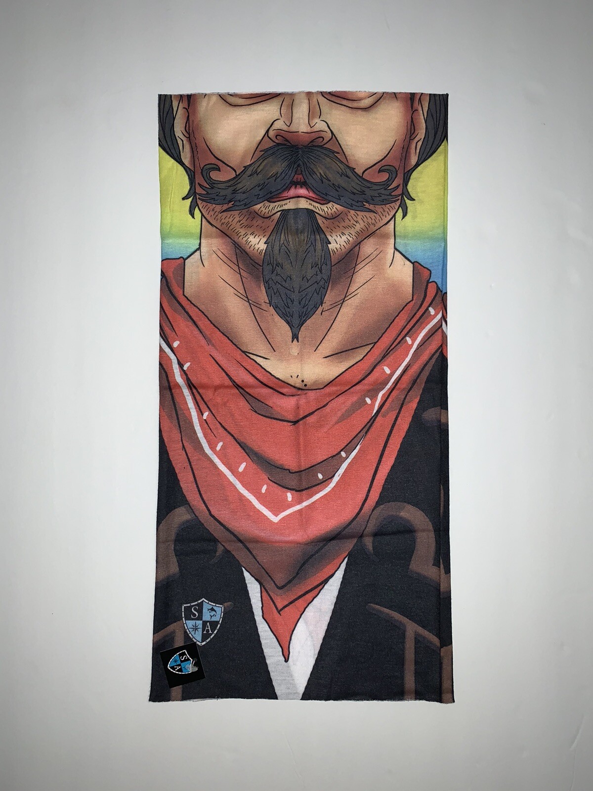 5 Western Face Shield Masks - Multi-Use Covering