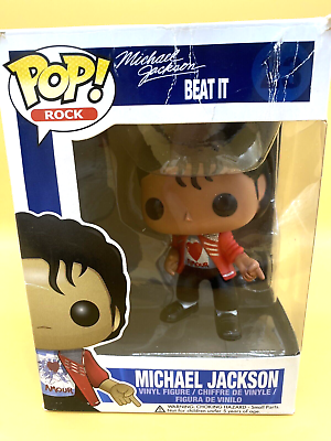 MICHAEL JACKSON #23 BEAT IT FUNKO POP w/ soft protector.