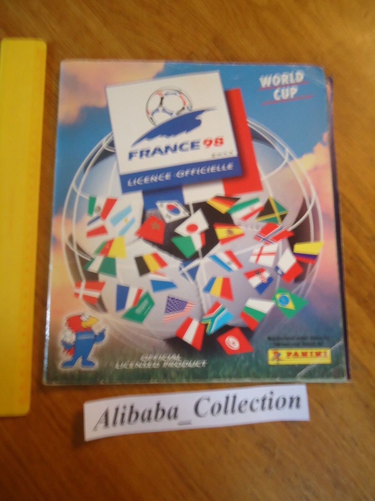 フランスワールドカップ 1998 未使用 ©入り luminarc 9ozグラス