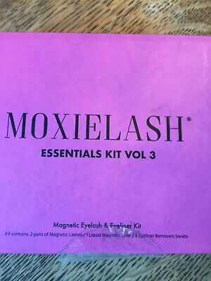 MoxieLash - 1 pair Black Magnetic Eyelashes - ''Sexy'' style
