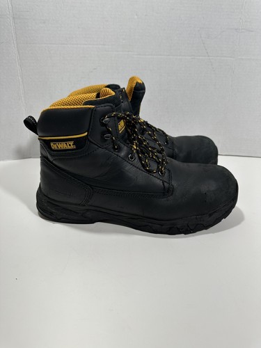 DEWALT ASTM F2413 18 Men s Steel Toe Work Boots Size 13 Black EVA Leather 77366