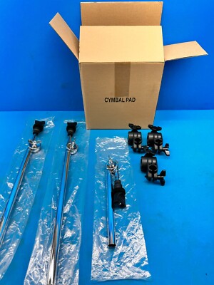 Set of 3 - Alesis Cymbal Pad Set (2x: 10'' w/choke) (1x: Single Zone) Surge DM10