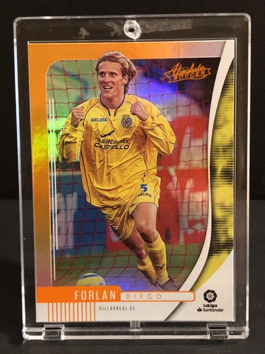 22-23 Panini DIEGO FORLAN 直筆サインカード RED Diego Forlan Autograph 2022-23 Panini Prizm Signature