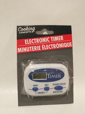 Timer Kitchen Baking Cooking Boil Eggs Electronic Kids Timeout School NEW 