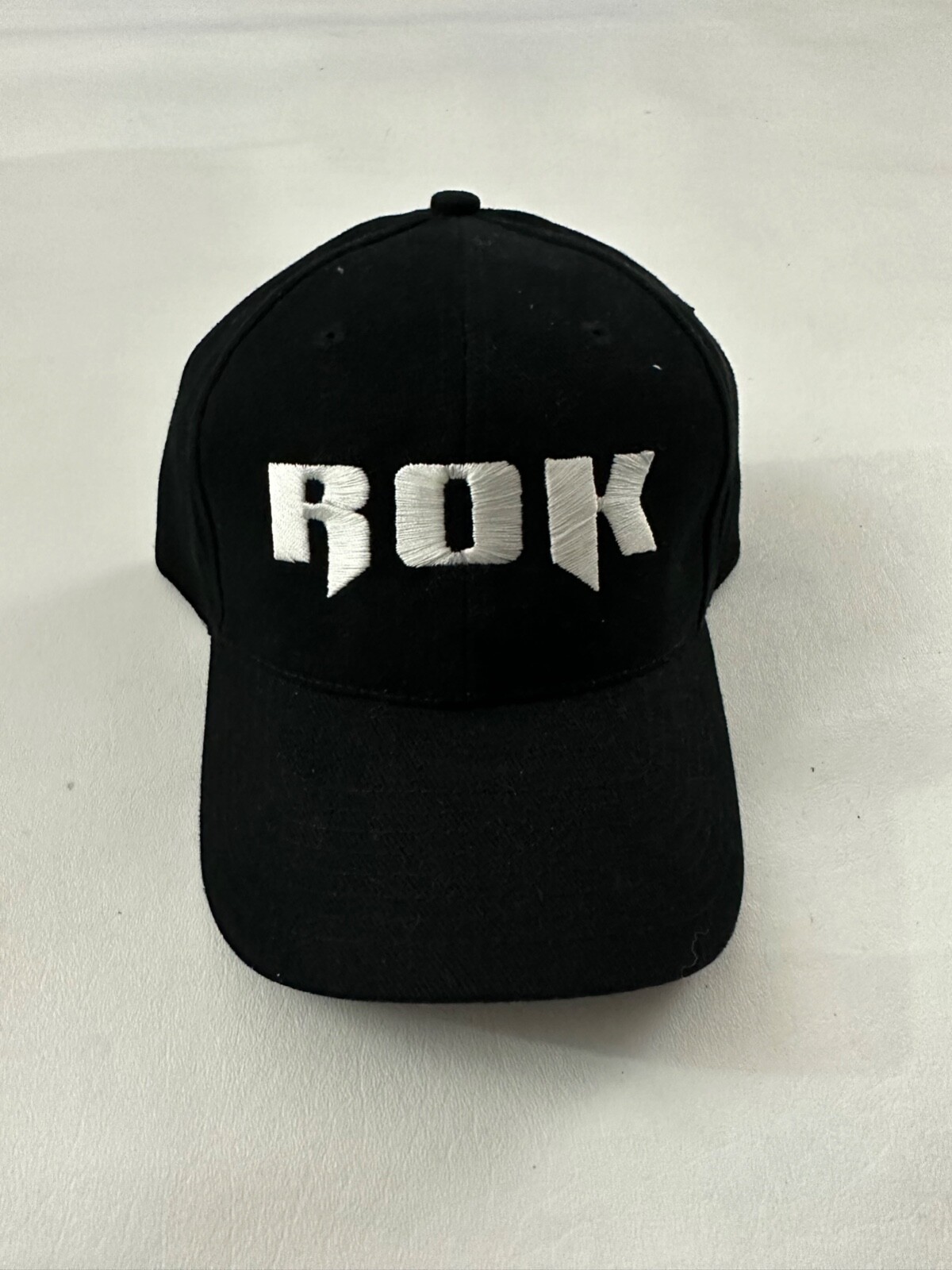 帽子 rokh EMBROIDERED BALL CAP Rokh Black Embroidered Logo Cap Rokh