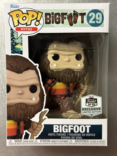 Funko Pop Bigfoot with Vest Funko HQ Exclusive #29 IN HAND