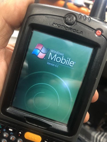 Symbol Motorola MC7596-PZCSKQWA9WR Mobile Computer Scanner, Charger+