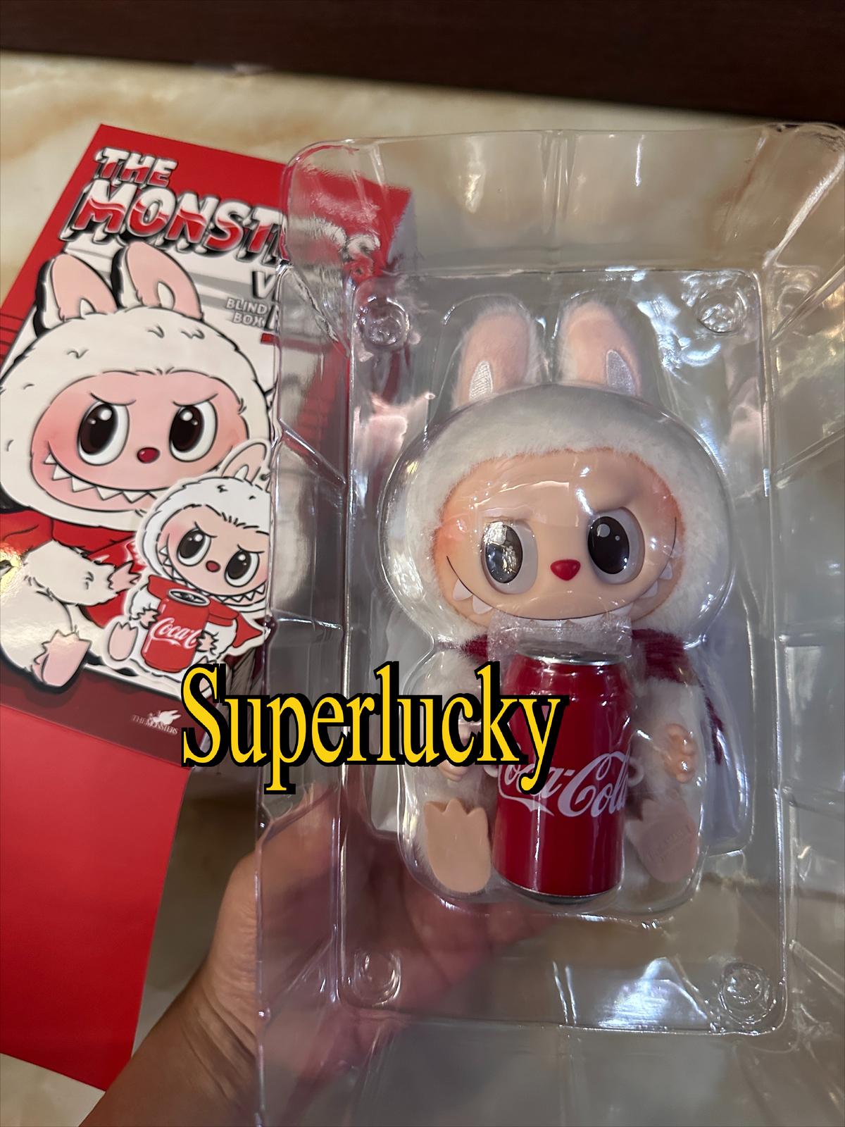 Authentic POPMART THE MONSTERS Labubu Coca-Cola Series Plush