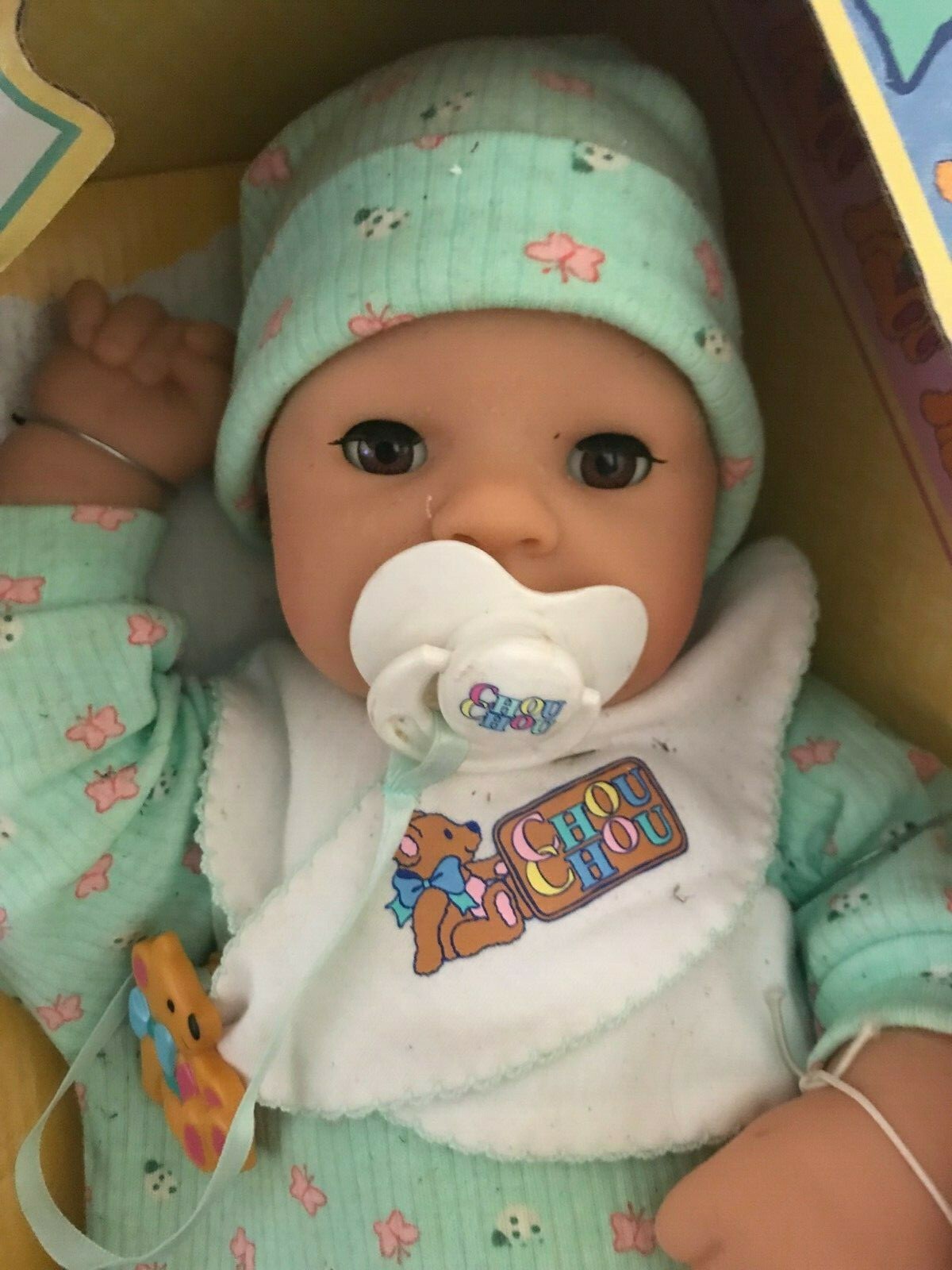 Vintage Baby Chou Chou Doll by Zapf Creation - Box Has Wear (BL)