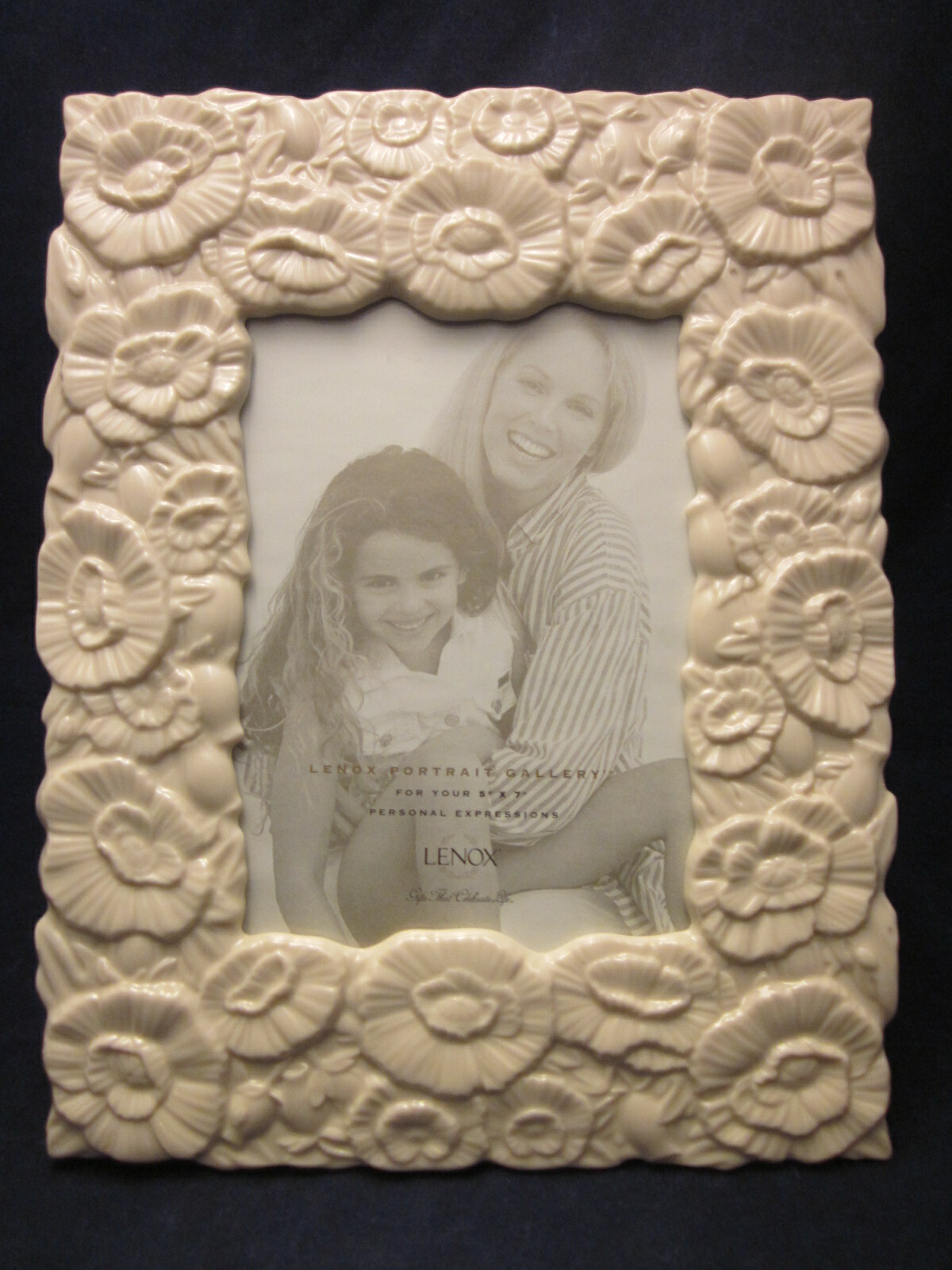 Lenox China Picture Frame Poppies 5