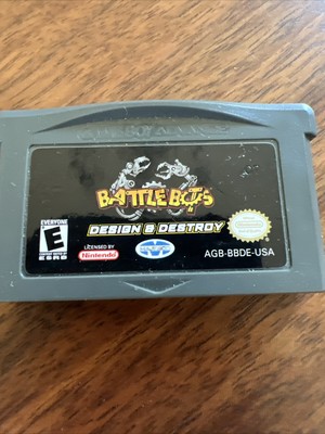 Battle Bots Design and Destroy NINTENDO Gameboy Advance GBA GAME