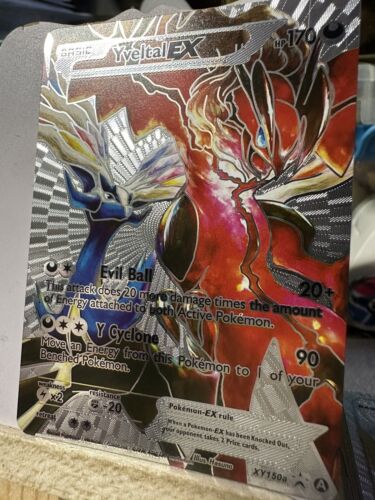 Yveltal Ex Silver Foil💥 Fan Art💥Evil Ball Hp170 NM | eBay