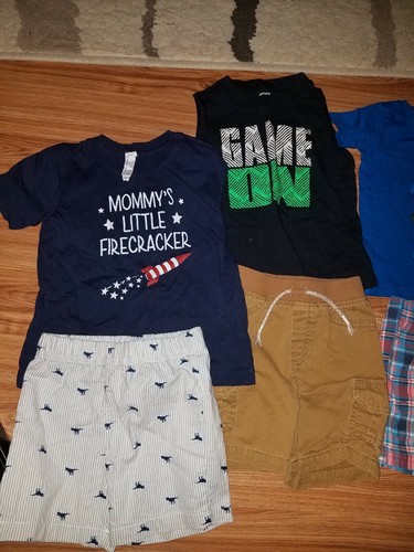 Boys 24 Month Lot 5 Shirts / 5 Shorts