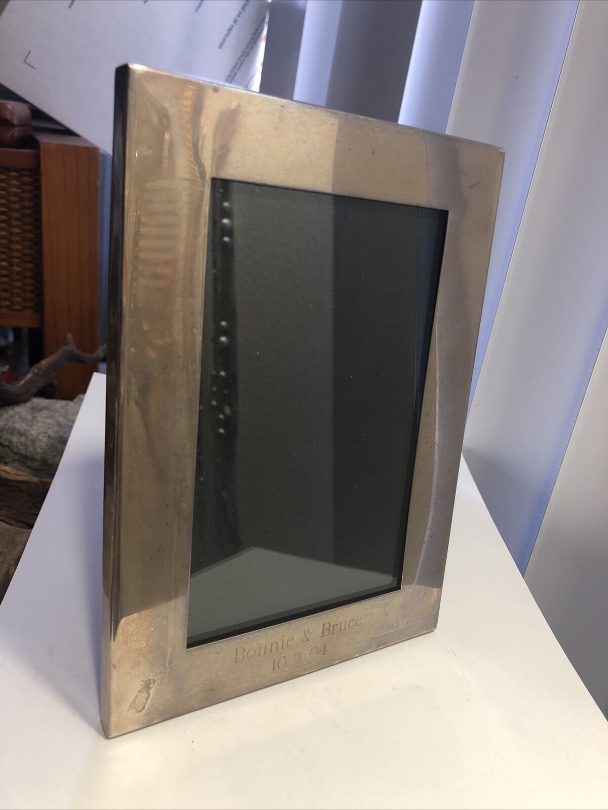 TIFFANY & CO. Sterling Silver 925 Rectangle Picture Frame 5