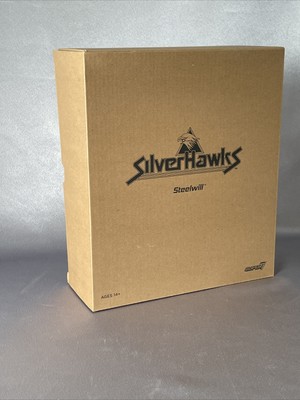 Super7 Silverhawks Steelwill 7 in Action Figure - UL-HAWKW02-SWL
