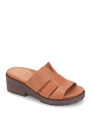 GENTLE SOULS KENNETH COLE Женские коричневые открытые босоножки Anja на платформе 1, 9 М