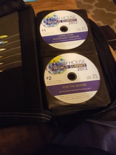 Hay House World Summit 2013 Lot 110 Cds in case, plus 6 bonus CDs, all like new