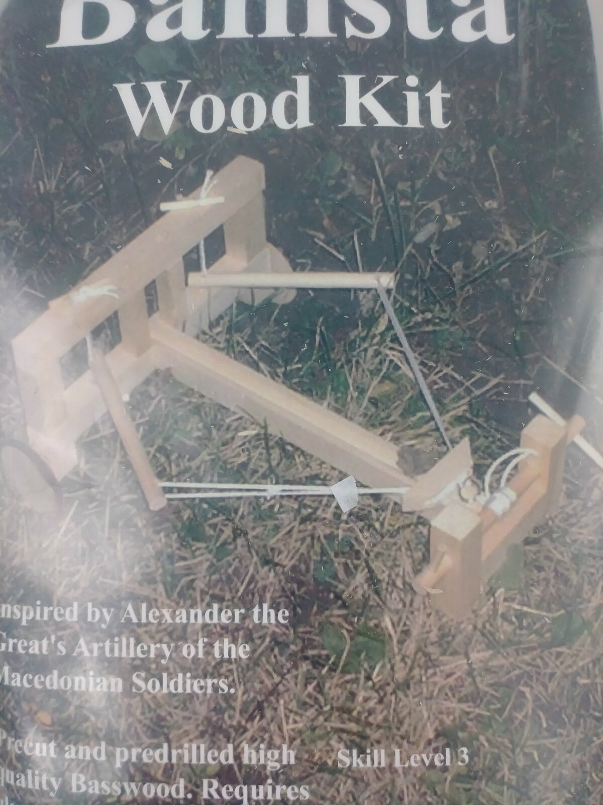 Ballista Wood Kit Sunward 00 103 Skill Level 3 Wooden Working Model