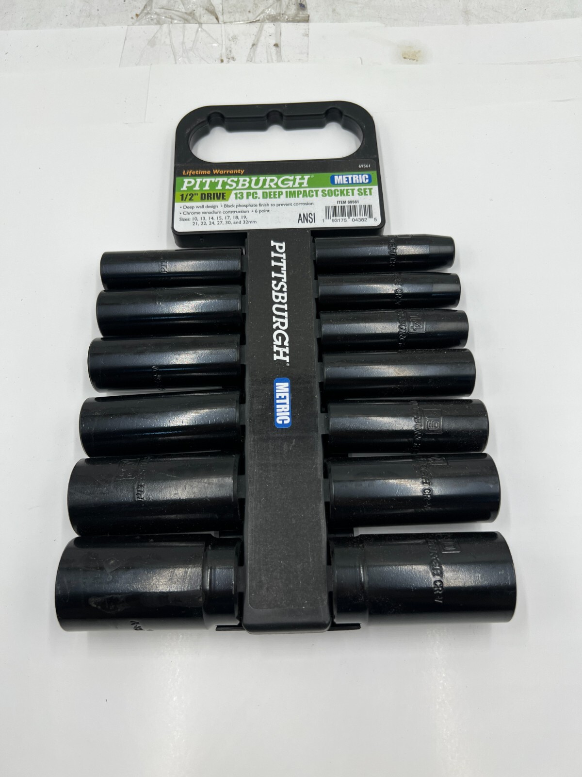 1/2 in. Drive Metric Deep Impact Socket Set (13-Piece) 1/2 in. Drive Metric Deep Impact Socket Set (13-Piece)