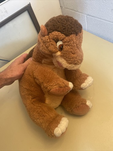 1988 The Land Before Time Little Foot JC Penny GUND Stuffed Animal Large 18”
