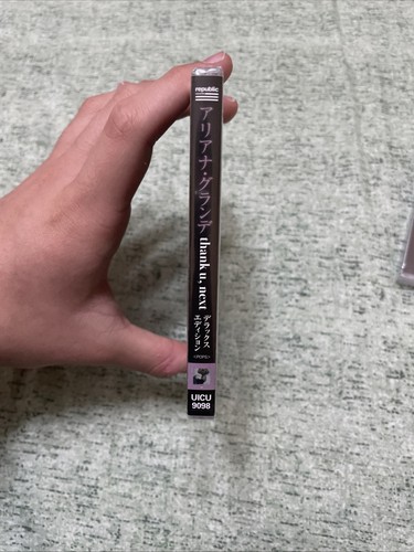 JAPAN DELUXE CD+DVD WITH 5 BONUSTR. SENT FROM BERLIN! ARIANA