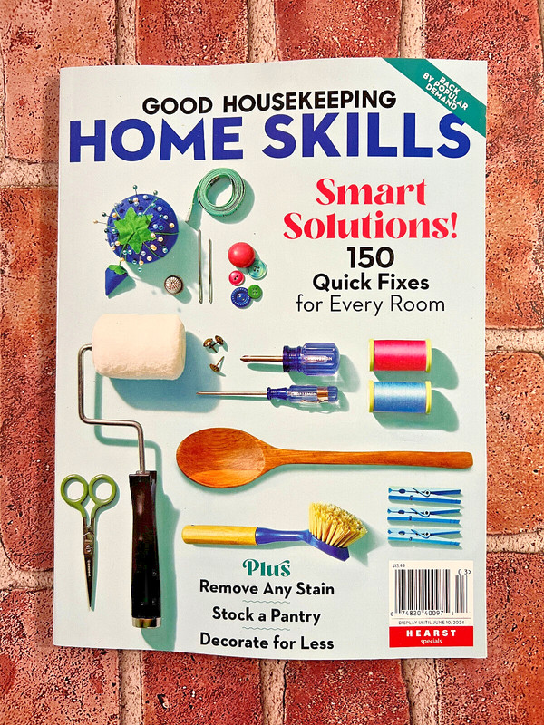 Good Housekeeping HOME SKILLS Magazine June 2024 "Smart Solutions!" &