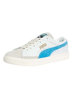 Кожаные кроссовки Puma Mens Basket VTG, белый