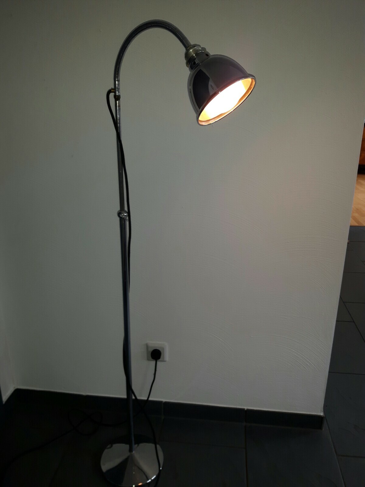 30er Jahre FLOOR LAMP Stehlampe ARZTLAMPE Christian Dell BAUHAUS Bünte Remmler