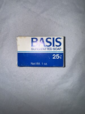 1 Basis VINTAGE BAR SOAP NOS 1 Oz. Travel Size Superfatted