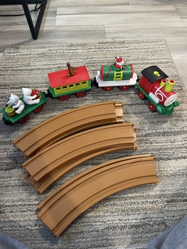 Battery All Aboard Christmas Santa Animated Train