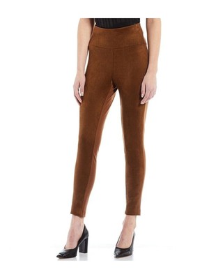 

CALVIN KLEIN Женские коричневые эластичные брюки с высокой талией, Коричневый, M1IKD297