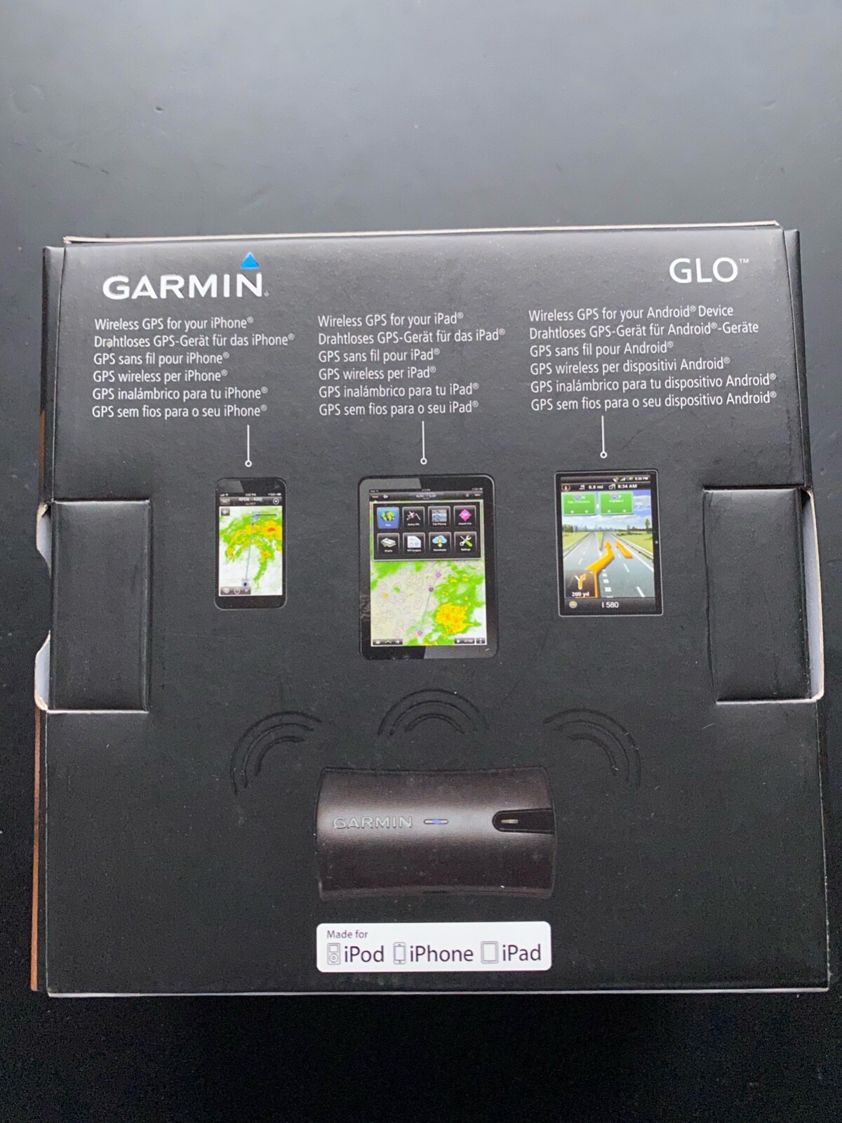 garmin glo 2 iphone