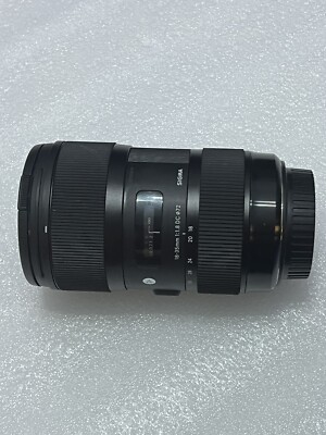 SIGMA 18-35mm F/1.8 DC ART LENS FOR  CANON CAMERAS