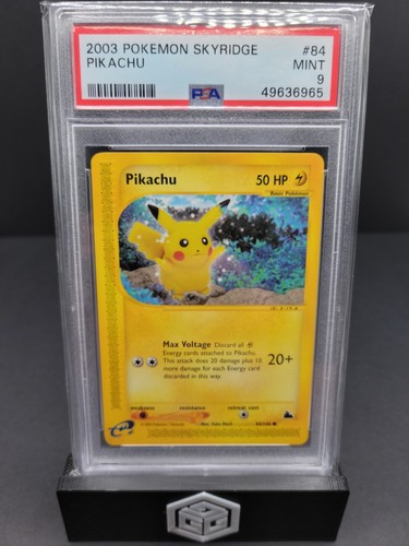 2003 Pokemon Skyridge Pikachu #84/144 Non Holo PSA 9 | eBay
