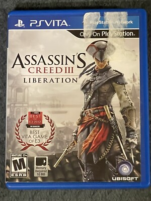 Assassin's Creed III: Liberation (Sony PlayStation Vita, 2012)