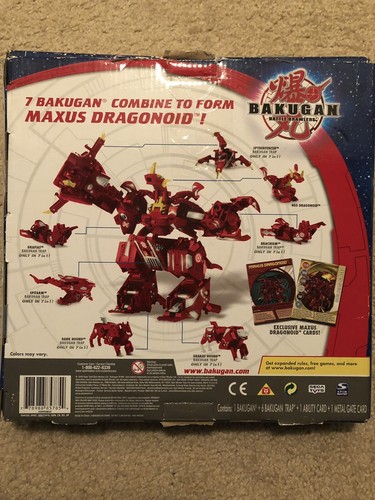 Bakugan 7 In 1 Maxus Dragonoid