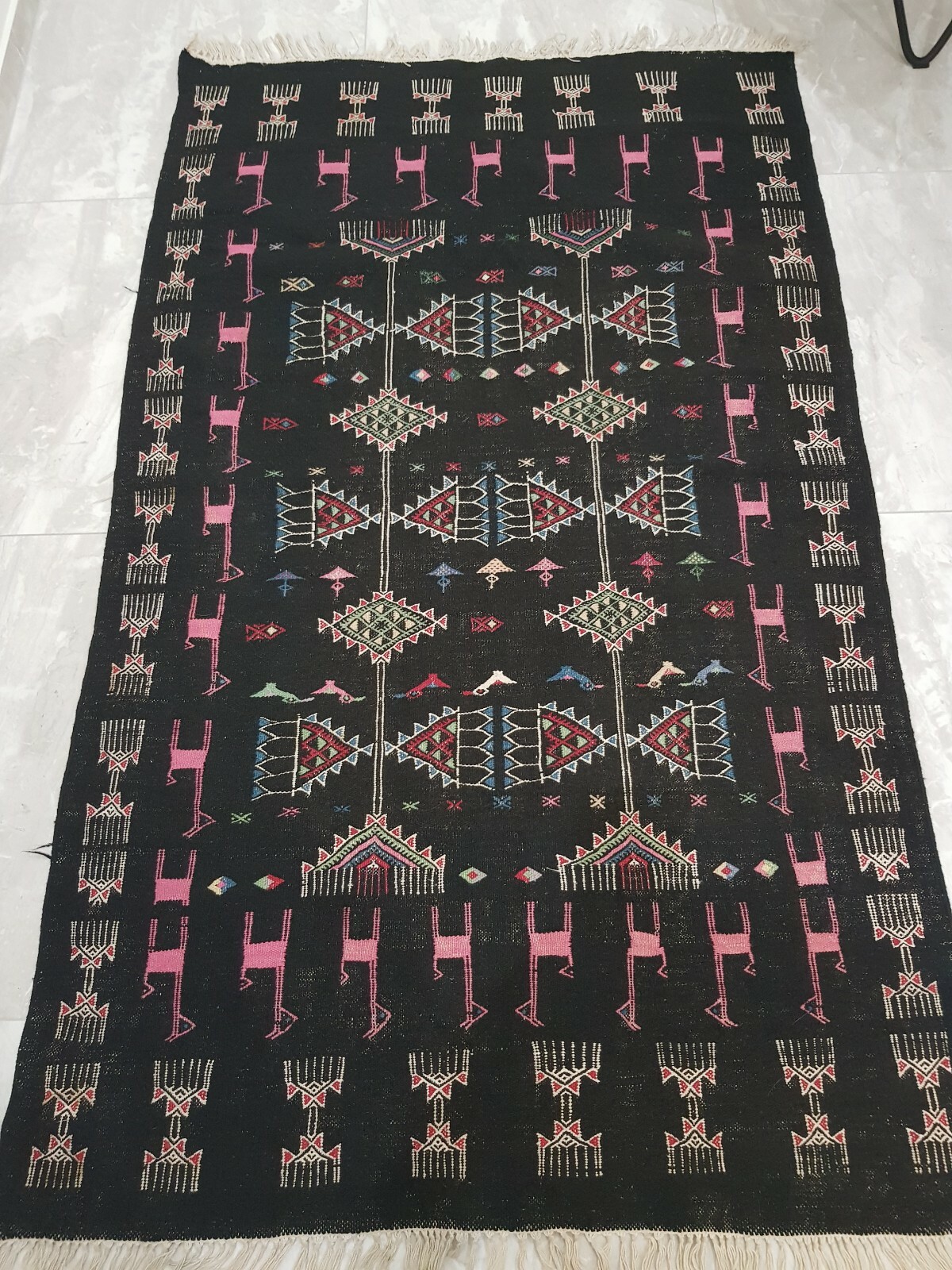 Kilim Kelim Teppich Orientteppich Carpet Perser Flachgewebe 170x100 neuwertig