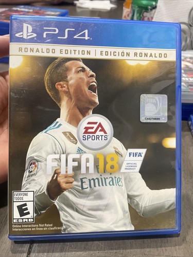 FIFA 18 Playstation 4 Game Disc, MINT, FREE SHIPPING