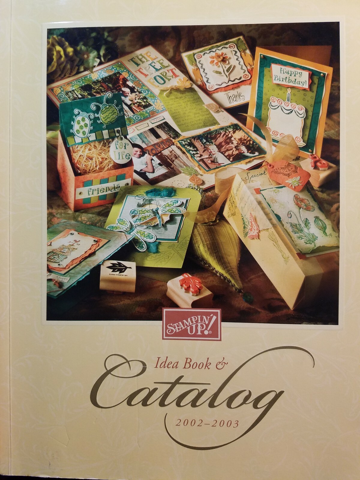 Stampin’ Up! LOT- 6 Idea Books & 4 Catalogs (2001  2005) & 6 Stampin' Techniques