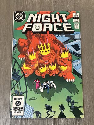 Rare Vintage Night Force 12, 1983 DC Comics Wolfram/Colan/Giordano