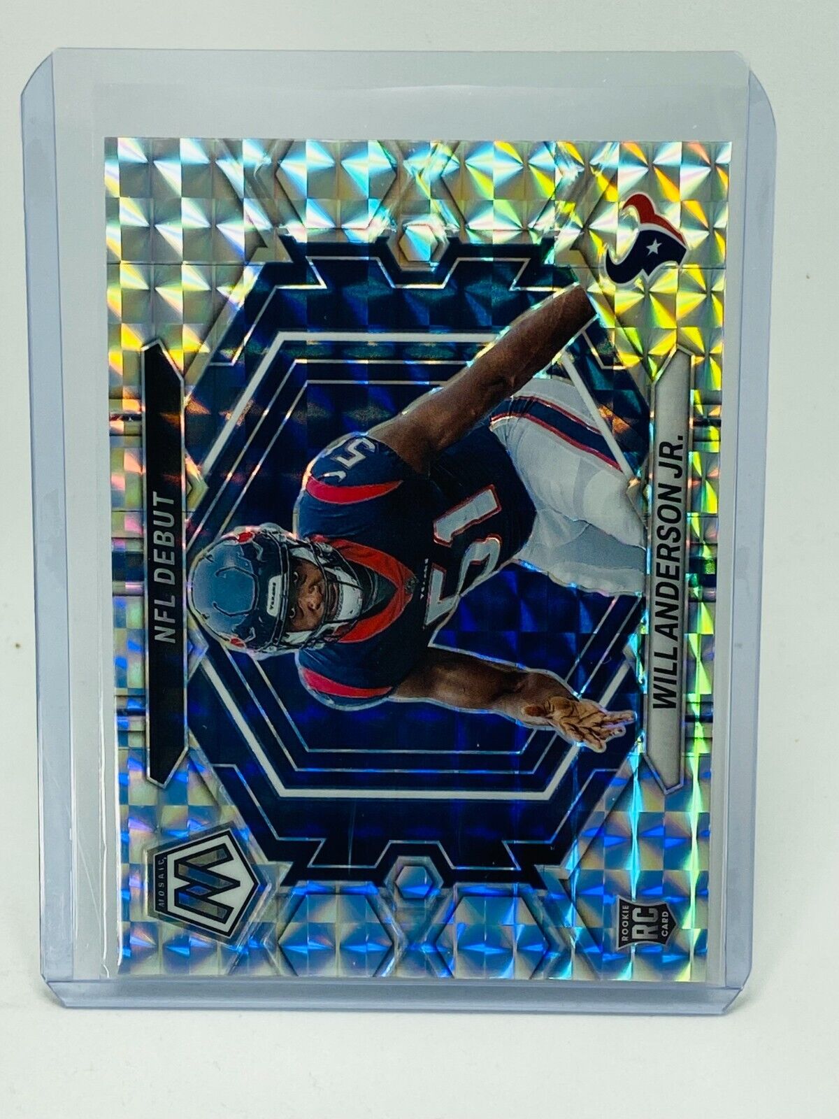 2023 Panini Mosaic Will Anderson Jr. RC NFL Debut Silver