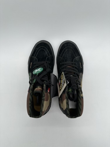 Pre-owned Vans Defcon X Sk8-hi Notchback Gtx Woodland Camo Size 10.5 Not Gbrs Qilo Wrmfzy In Green