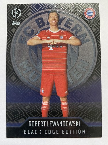 Robert Lewandowski 467 Topps Black Edge Edition Rare