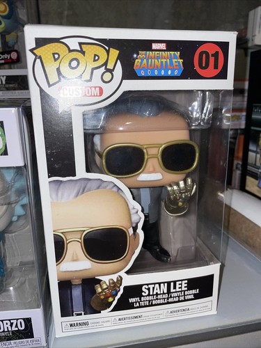 POP Custom Vinyl Bobble-Head Stan Lee 01 Avengers Gauntlet