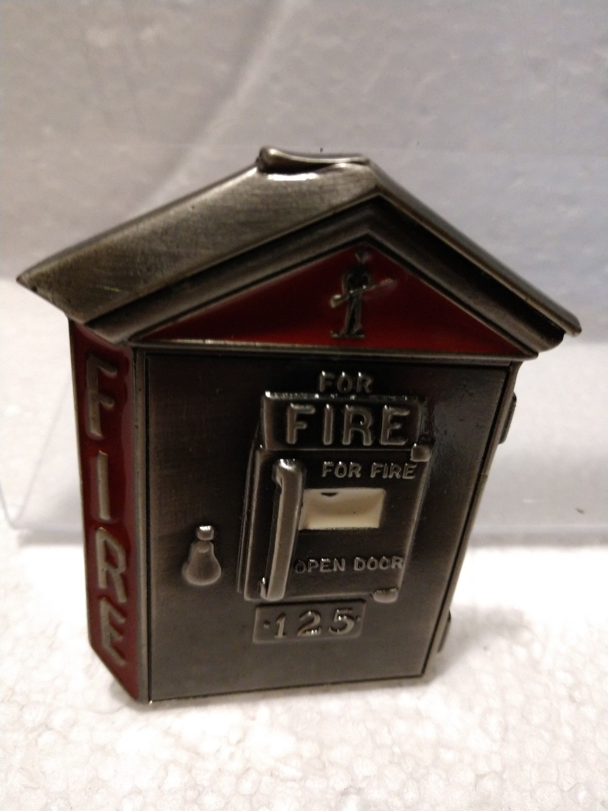 NEW Fire Pull-Box Belt Buckle Fireman For Wearers or Collectors