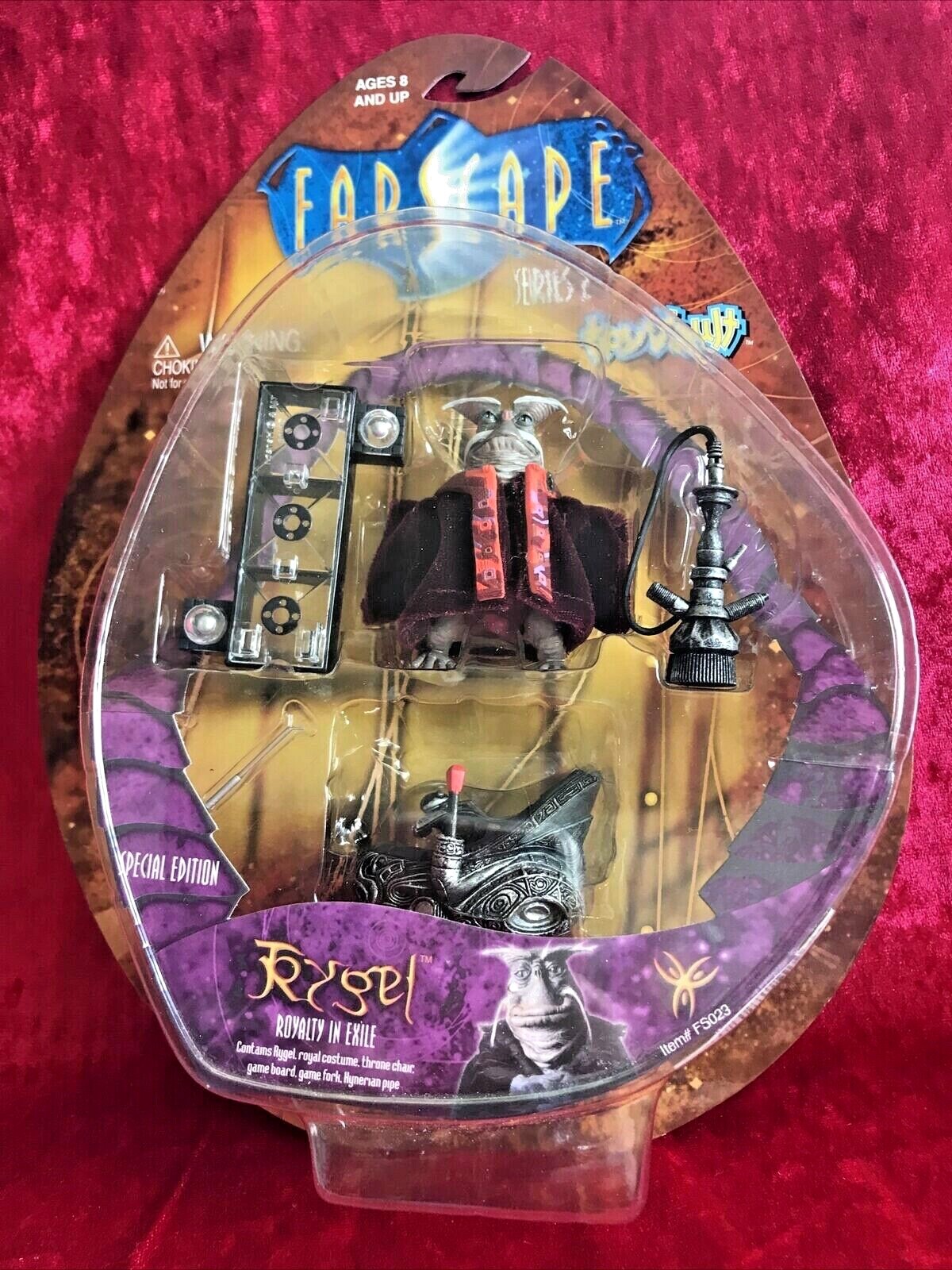 NEW RARE Farscape RYGEL ROYALTY IN EXILE Toy Vault Series 2 ACTION FIGURE  NIB: купить с доставкой из США, цена 47 066 руб - (353705098610)